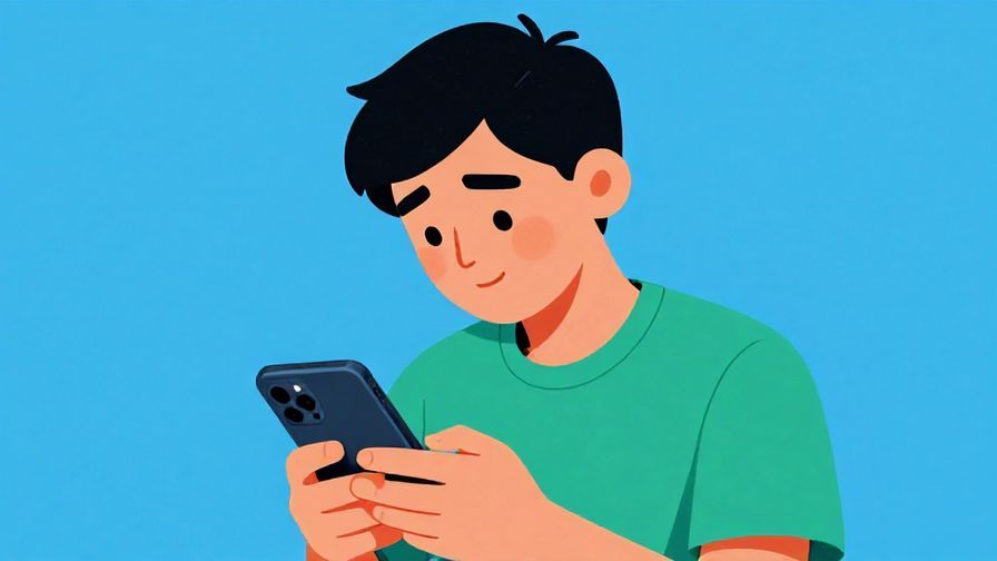 Illustration%20of%20a person nodding with a slight smile, holding a smartphone casually, vibrant colors, illustrated style