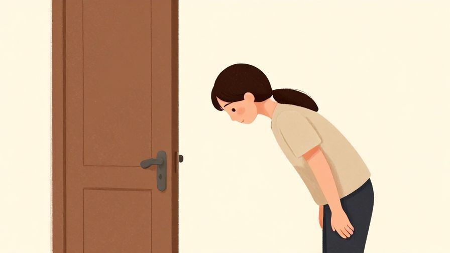 Illustration%20of%20a person opening a door and bowing slightly to another to enter first%2C%20gentle%20lighting%2C%20warm%20colors