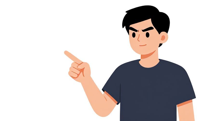 Illustration%20of%20a person pointing decisively with a serious but friendly expression