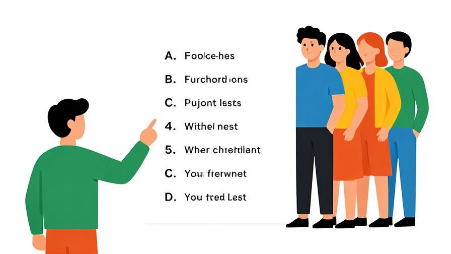 Illustration%20of%20a person pointing to the first item in a list with other items extending behind it%2C%20bright%20colors%2C%20illustrated%20style