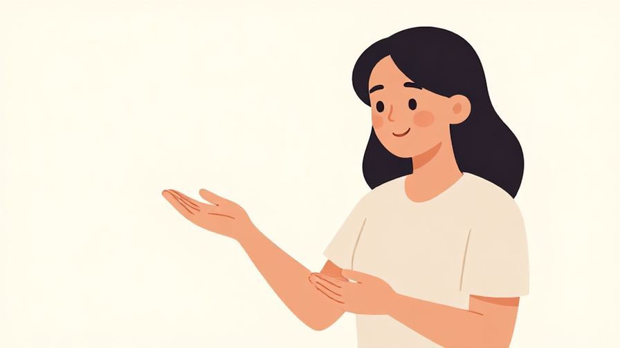 Illustration%20of%20a person politely expressing preferences with a gentle smile, clean and soft background