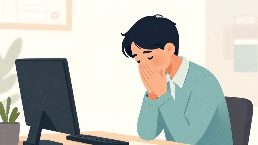 Illustration%20of%20a person respectfully nodding in a corporate setting, soft colors