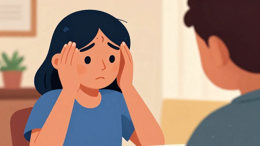 Illustration%20of%20a person shaking their head gently while talking to someone with a disappointed but caring expression%2C%20homey%20background%2C%20vibrant%20colors%2C%20illustrated%20style