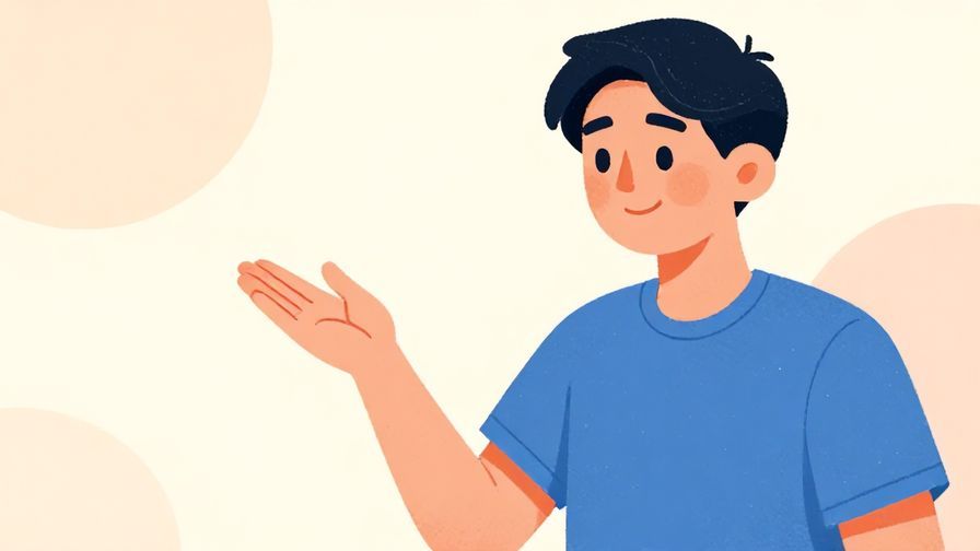 Illustration%20of%20a person smiling reassuringly with a gentle hand gesture, soft pastel background, vibrant colors, illustrated style