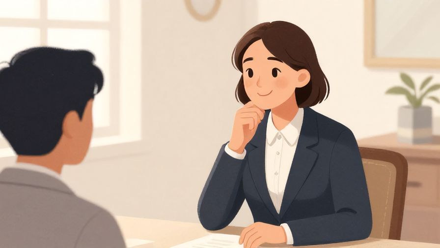 Illustration%20of%20a person speaking thoughtfully with a gentle smile in a formal discussion, soft colors, elegant interior, illustrated style