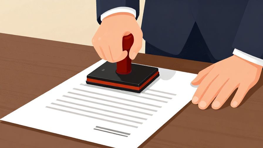 Illustration%20of%20a person stamping an official document%20with%20focus%20and%20precision%2C%20formal%20setting%2C%20illustrated%20style