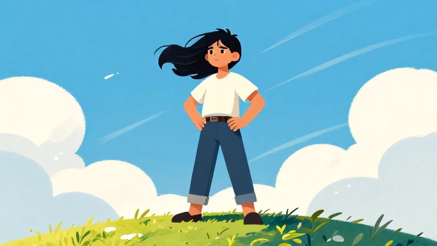 Illustration%20of%20a person standing confidently on a hilltop%20with strong wind and determined expression%2C%20bright%20colors%2C%20illustrated%20style