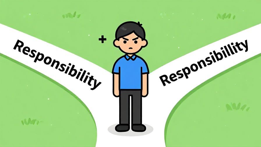 Illustration%20of%20a person standing strong at a crossroads with a serious expression, symbolizing personal responsibility, illustrated style