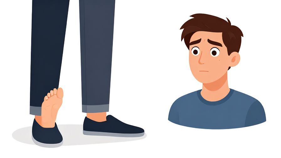 Illustration%20of%20a person tapping foot impatiently%2C%20looking%20at%20someone%20else%20urgently