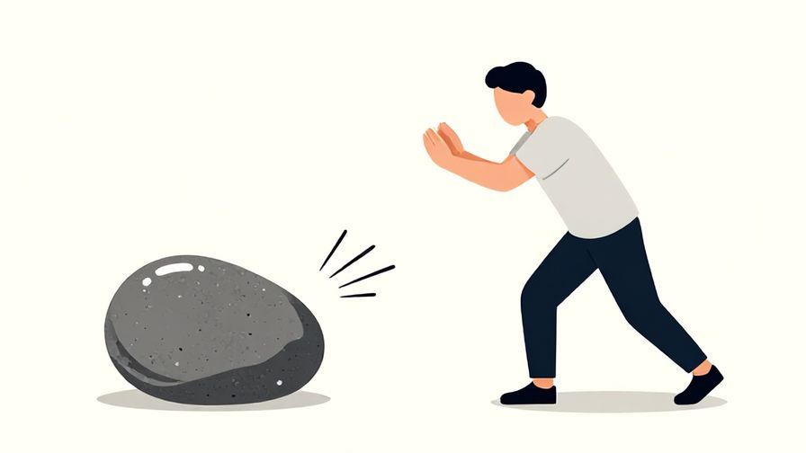 Illustration%20of%20a person trying to stop a rolling stone%20that keeps coming back%20symbolizing inevitability%2C%20illustrated%20style