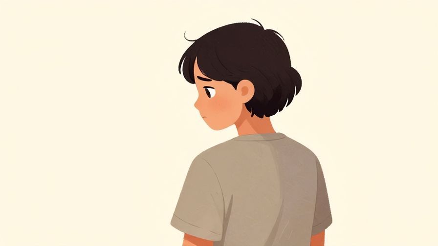 Illustration%20of%20a person turning their back on another with a sad but firm expression%2C soft background%2C warm%20colors