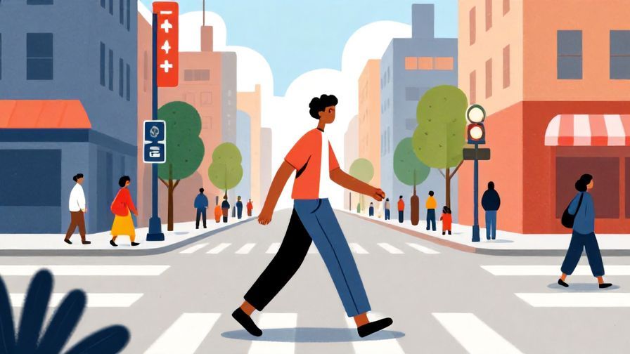 Illustration%20of%20a person walking resolutely through a bustling city street with determination%2C%20vibrant%20colors%2C%20illustrated%20style
