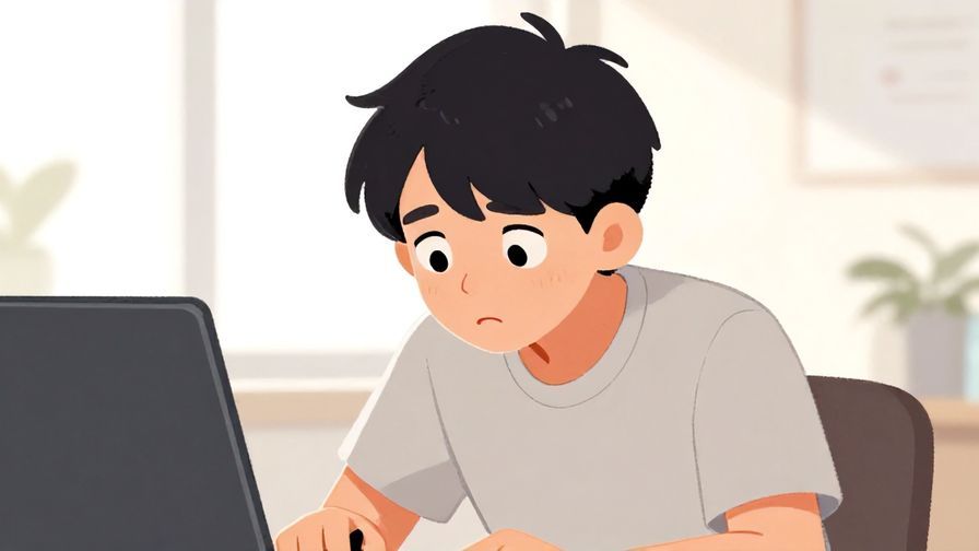 Illustration%20of%20a person with earnest eyes, slightly leaning forward as if explaining something important, bright room, illustrated style