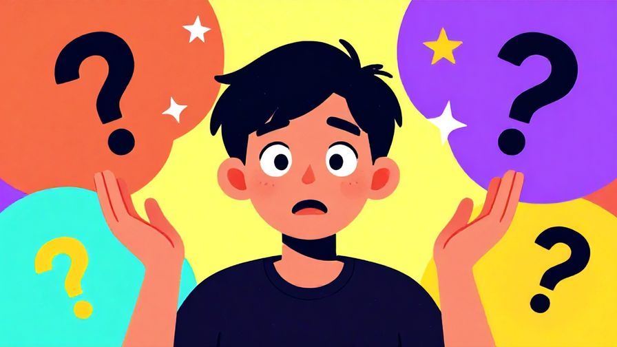 Illustration%20of%20a person with wide eyes and hands raised in disbelief, vibrant colorful background with question marks and stars