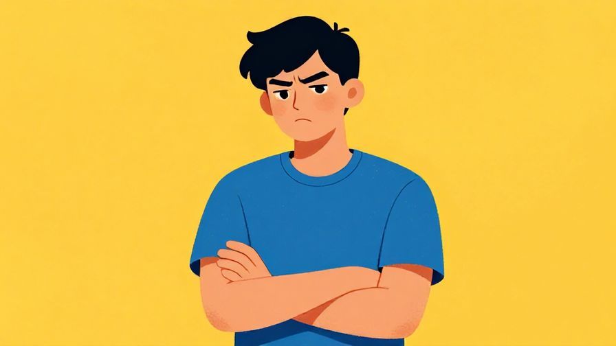 Illustration%20of%20a person%20crossing%20arms%20and%20shaking%20head%20with%20a%20firm%20expression%2C%20vibrant%20colors%2C%20illustrated%20style