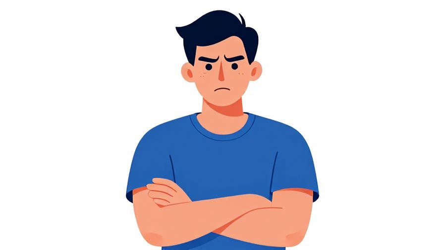 Illustration%20of%20a person%20crossing%20arms%20with%20a%20firm%20expression%20and%20shaking%20head%2C%20vibrant%20colors%2C%20illustrated%20style