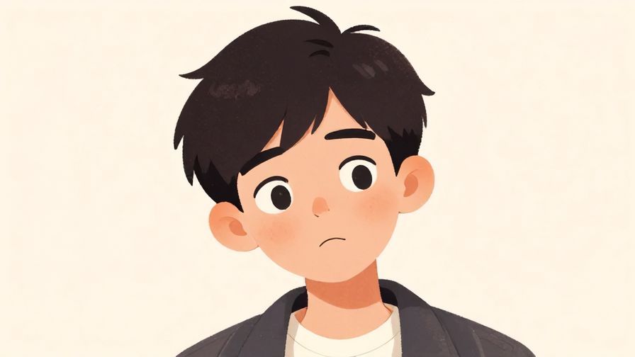 Illustration%20of%20a person%20curiously%20tilting%20their%20head%20with%20a%20questioning%20expression%2C%20soft%20pastel%20background%2C%20illustrated%20style