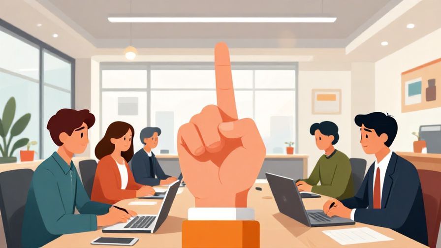 Illustration%20of%20a person%20giving%20a%20focused%20hand%20signal%20during%20a%20meeting%20in%20a%20modern%20office%20space%2C%20detailed%20background%2C%20vibrant%20colors%2C%20illustrated%20style