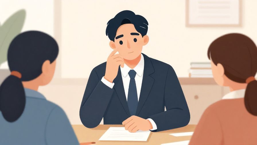 Illustration%20of%20a person%20hesitating%20politely%20while%20speaking%20in%20a%20formal%20meeting%2C%20soft%20colors%2C%20illustrated%20style