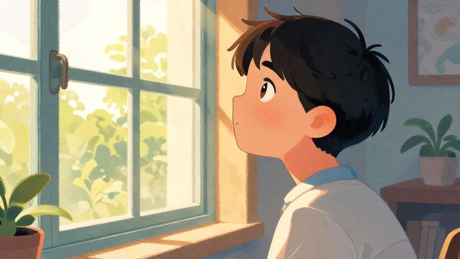 Illustration%20of%20a person%20looking hopeful%20at%20a%20window%20with%20sunlight%20streaming%20in%2C%20detailed%20background%2C%20vibrant%20colors%2C%20illustrated%20style