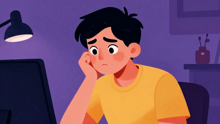 Illustration%20of%20a person%20looking%20alert%20and%20concerned%20in%20a%20dimly%20lit%20room%2C%20vibrant%20colors%2C%20illustrated%20style