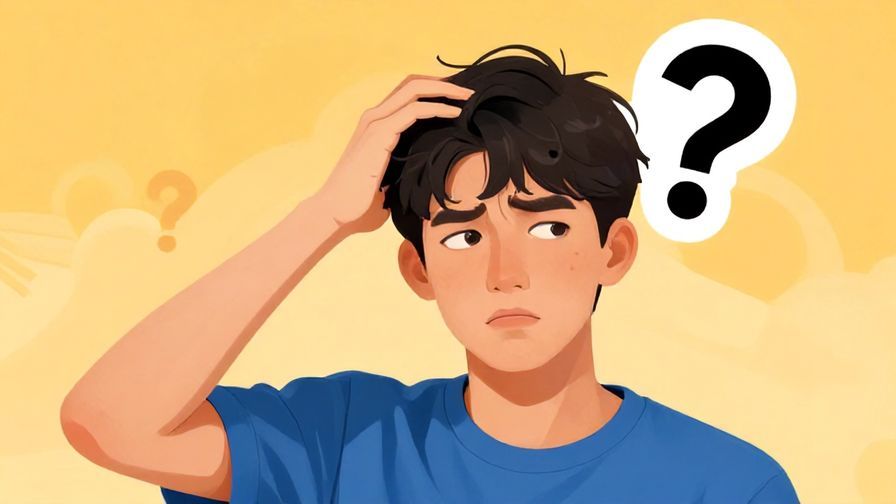 Illustration%20of%20a person%20narrowing%20eyes%20and%20scratching%20head%20with%20a%20question%20mark%20floating%20above%20them%2C%20detailed%20background%2C%20vibrant%20colors