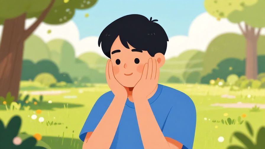 Illustration%20of%20a person%20nodding%20in%20agreement%20with%20a%20smile%2C%20bright%20sunny%20park%20background%2C%20illustrated%20style