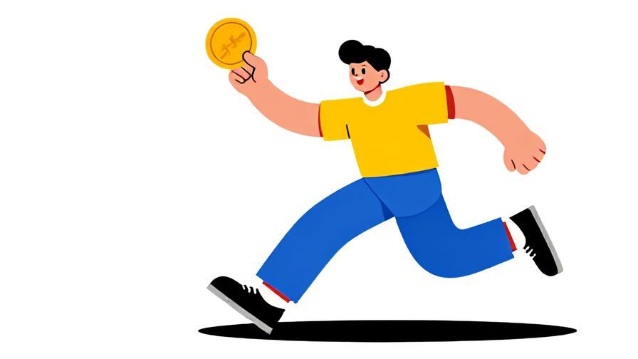 Illustration%20of%20a person%20quickly%20flipping%20a%20coin%20with%20a%20snap%20of%20the%20fingers%2C%20energetic%20and%20fun%20expression%2C%20vibrant%20colors%2C%20illustrated%20style