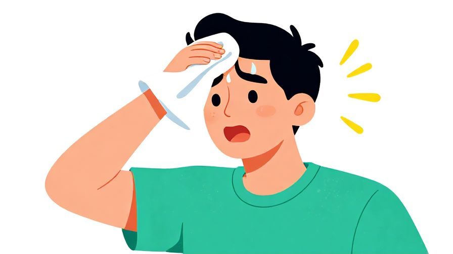 Illustration%20of%20a person%20quickly%20reacting%20to%20the%20heat%20with%20a%20surprised%20expression%20and%20wiping%20sweat%2C%20vibrant%20colors%2C%20illustrated%20style