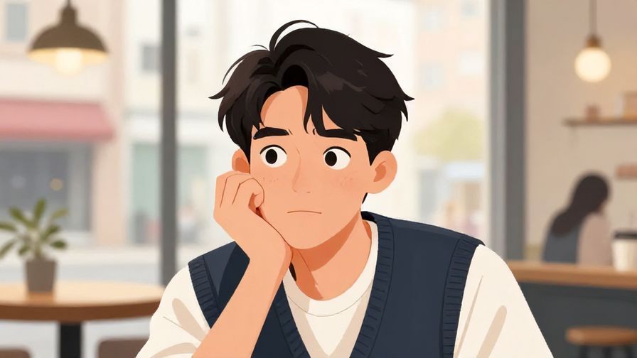 Illustration%20of%20a person%20raising%20an%20eyebrow%20and%20looking%20curious%2C%20bright%20urban%20cafe%20background%2C%20illustrated%20style