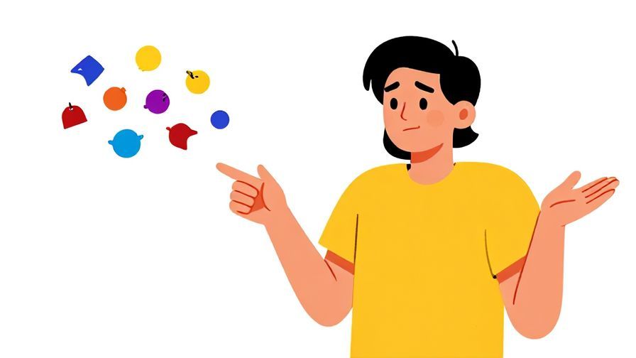 Illustration%20of%20a person%20shrugging%20playfully%20while%20pointing%20to%20a%20small%20group%20of%20objects%20or%20ideas%2C%20bright%20colors%2C%20illustrated%20style