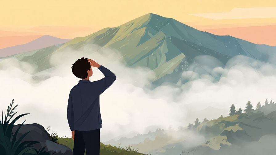 Illustration%20of%20a person%20watching%20rising%20mist%20over%20a%20mountain%2C%20expressing%20anticipation%20and%20hope%2C%20detailed%20background%2C%20vibrant%20colors%2C%20illustrated%20style