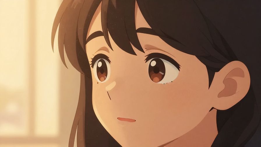 Illustration%20of%20a person%20with%20teary%20eyes%20and%20a%20soft%20smile%20looking%20at%20something%20beautiful%2C%20warm%20lighting%2C%20illustrated%20style