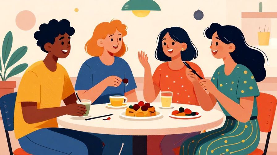 Illustration%20of%20a playful argument between friends at a casual gathering, vibrant colors, dynamic poses