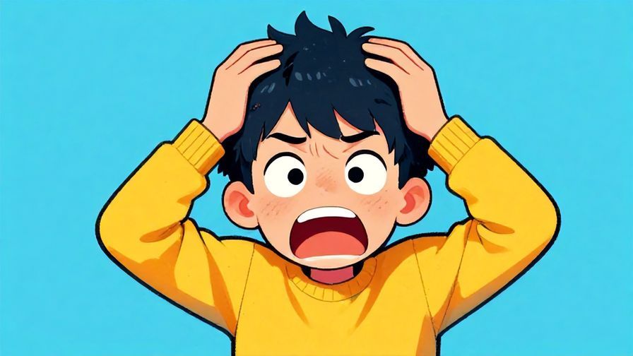 Illustration%20of%20a playful character shaking their head emphatically with exaggerated expression of refusal%2C vibrant colors%2C illustrated style