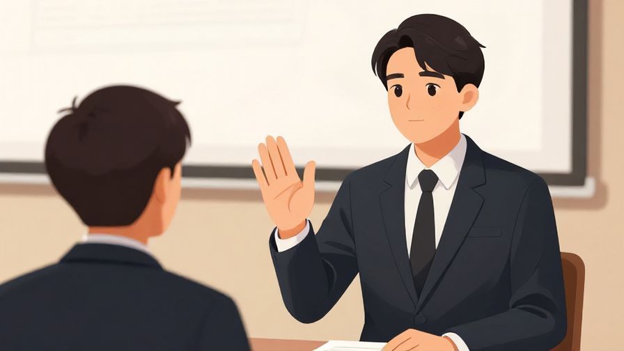 Illustration%20of%20a polite person gently raising a hand during a formal seminar, with a calm and respectful expression