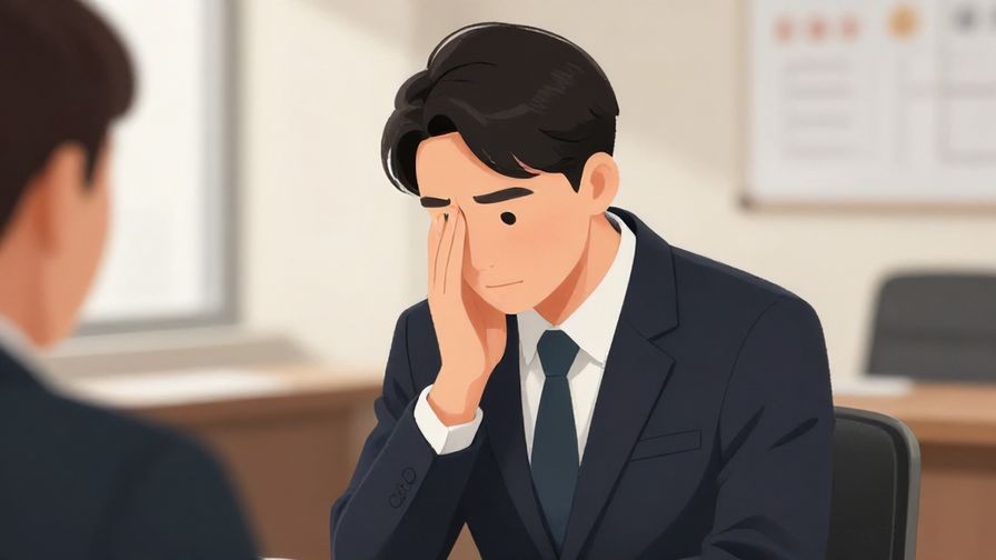 Illustration%20of%20a polite person nodding slightly in a formal setting, office or meeting room background, calm facial expression, illustrated style