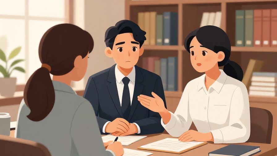 Illustration%20of%20a professional consultation with one person explaining a concern gently, office with bookshelves