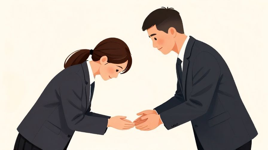 Illustration%20of%20a respectful person bowing%20slightly%20while offering%20help%2C%20formal%20setting%2C%20illustrated%20style