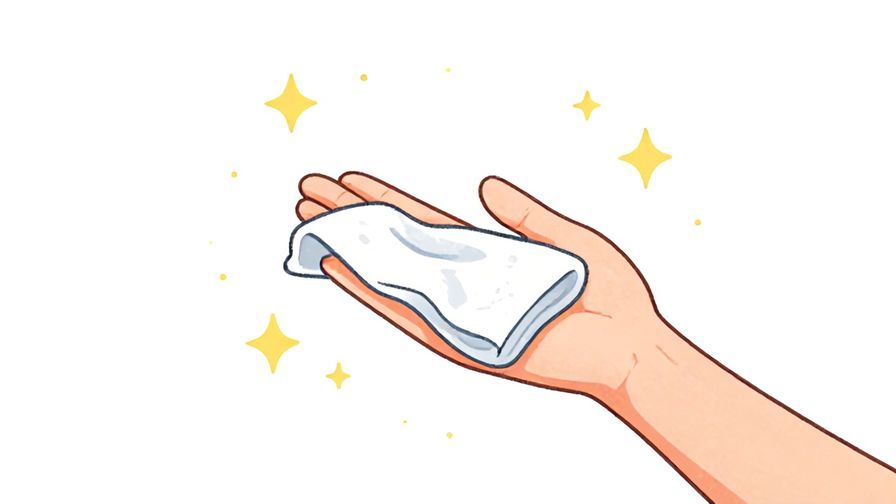 Illustration%20of%20a respectful person gently raising their hand to ask for a towel, with stars and soft dots in the background, illustrated style