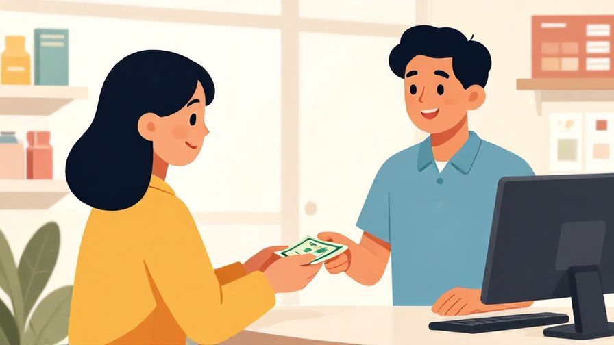 Illustration%20of%20a satisfied%20customer%20smiling%20while%20handing%20cash%20to%20a%20cashier%20in%20a%20clean%2C%20bright%20store%20setting%2C%20vibrant%20colors%2C%20illustrated%20style