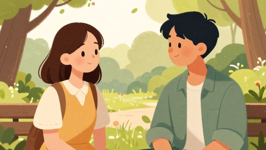 Illustration%20of%20a sincere conversation%20between%20two%20people%20with%20warm%20expressions%20in%20a%20park%20setting%2C%20illustrated%20style