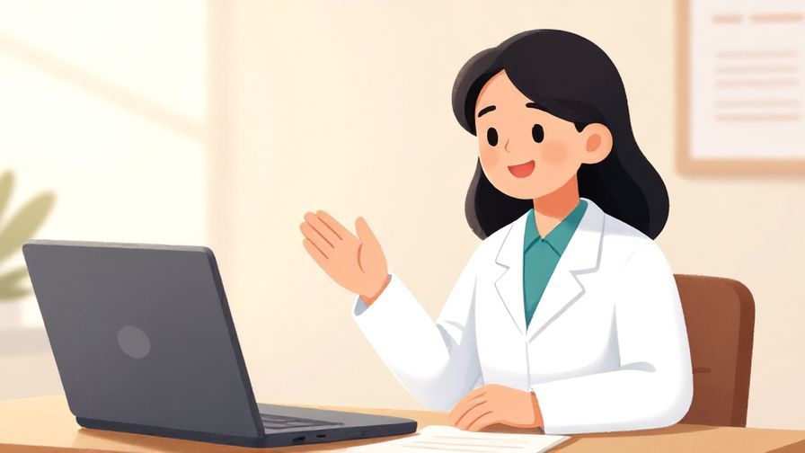 Illustration%20of%20a smiling assistant ready to help%2C%20warm%20light%20background%2C%20illustrated%20style