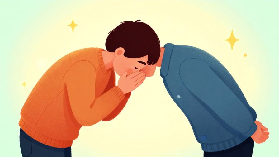 Illustration%20of%20a solemn person bowing deeply with a soft glowing background, symbolizing heartfelt apology, vibrant colors, illustrated style