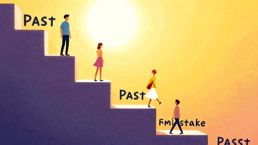 Illustration%20of%20a staircase%20with%20each%20step%20labeled%20as%20a%20past%20mistake%2C%20leading%20upward%20to%20a%20bright%20future%2C%20illustrated%20style%2C%20vibrant%20colors