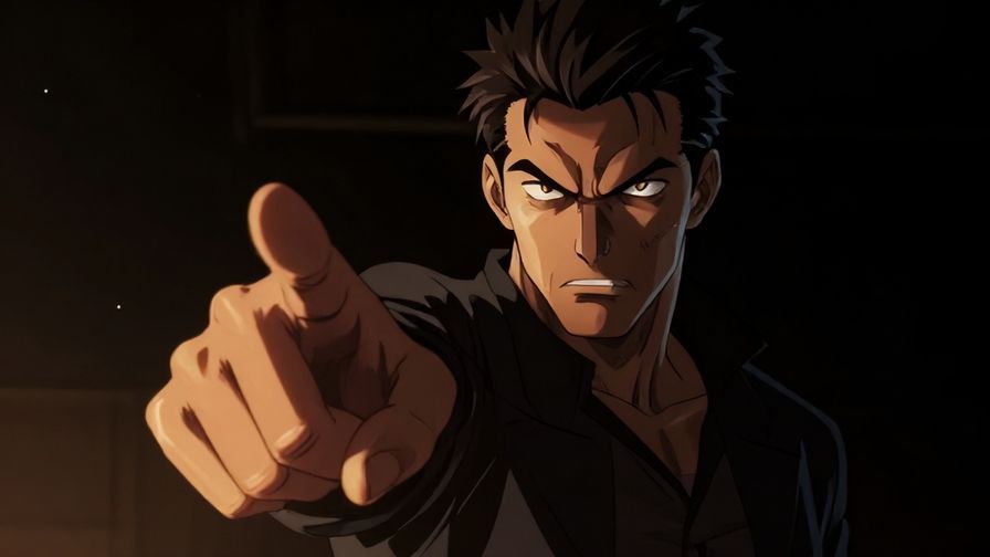 Illustration%20of%20a stern character pointing firmly with an intense expression, dramatic lighting