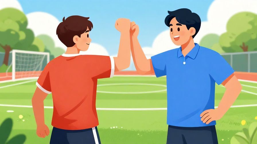 Illustration%20of%20a supportive coach encouraging a player with a fist pump and a bright sports field backdrop%2C%20vibrant%20colors%2C%20illustrated%20style