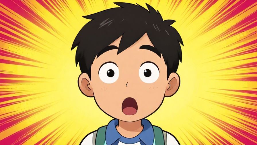 Illustration%20of%20a surprised person with wide eyes and open mouth, bright comic-style background