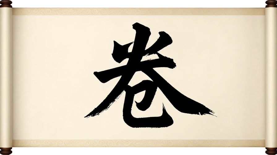 Illustration%20of%20a traditional Japanese calligraphy brush painting a steady, bold character symbolizing nature, elegant scroll background, vibrant colors, illustrated style