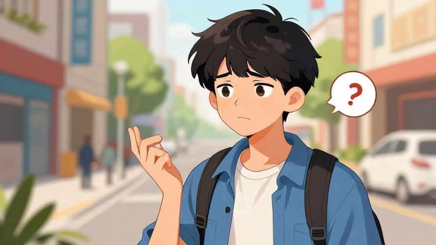 Illustration%20of%20a young person%20with a slightly annoyed but playful expression%20asking a question%20in a street setting%2C%20detailed%20background%2C%20vibrant%20colors%2C%20illustrated%20style